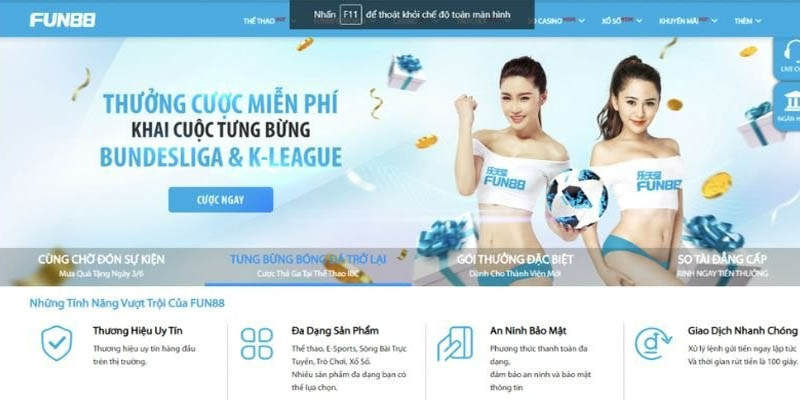 Cách đăng nhập và cá cược cùng Fun88 khá đơn giản, tiện lợi